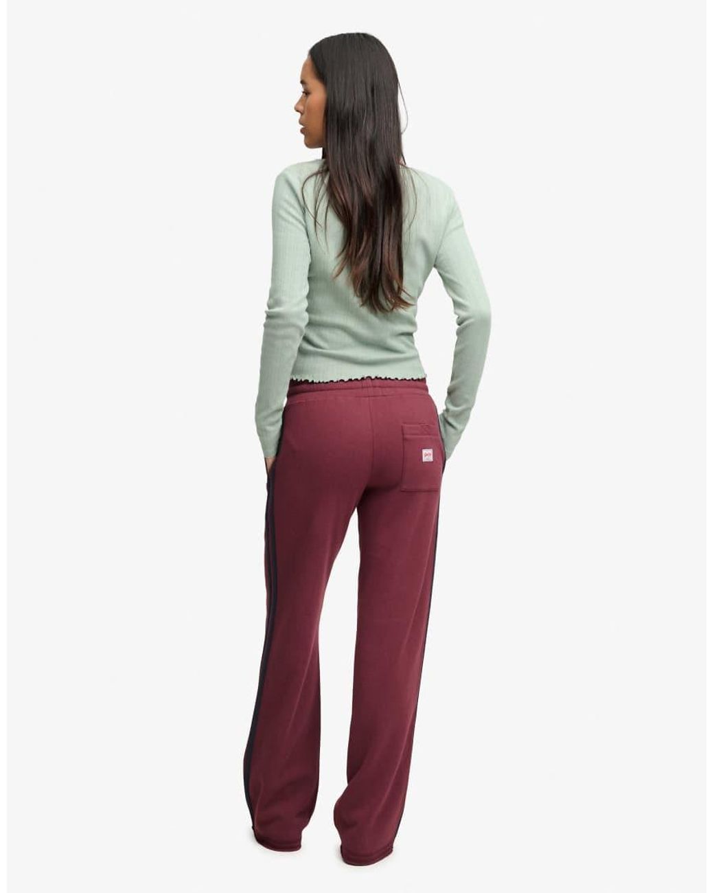 Superdry Red Athletic Essentials Hockey Joggers