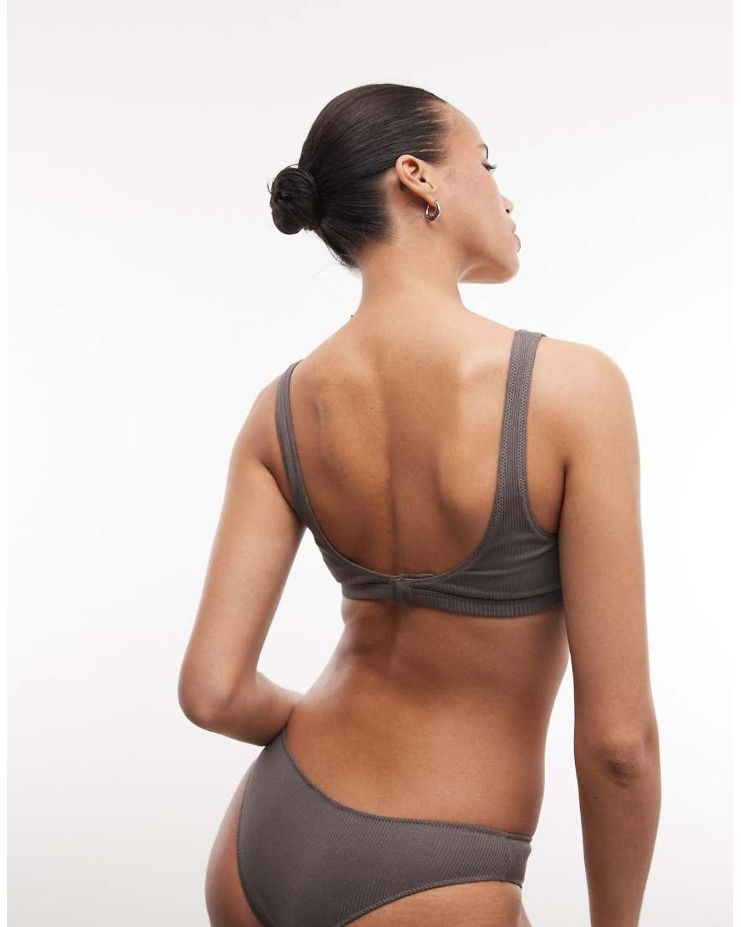 Weekday Multicolor Mix And Match Clean Rib Plunge Bra