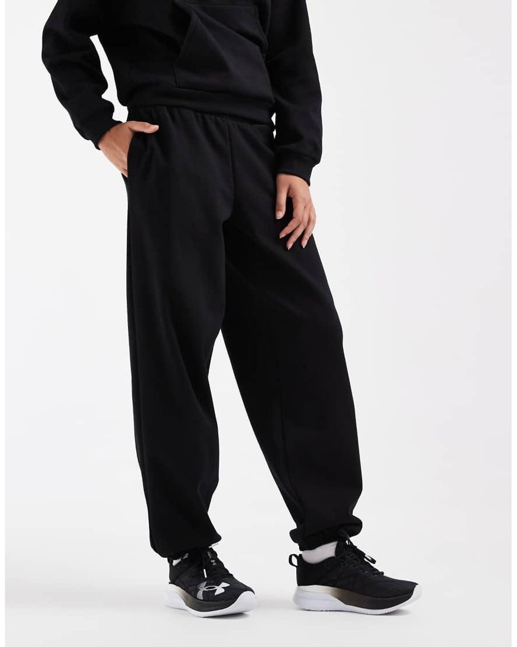 Under Armour Black Icon Fleece Joggers