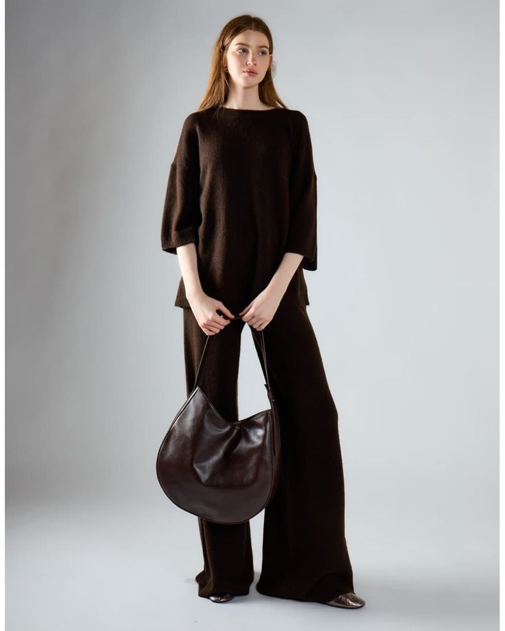 Glamorous Black Knitted Tee