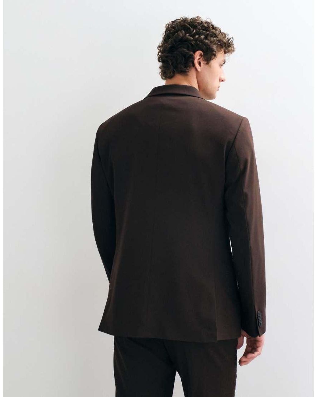 ASOS Black Slim Suit Blazer for men