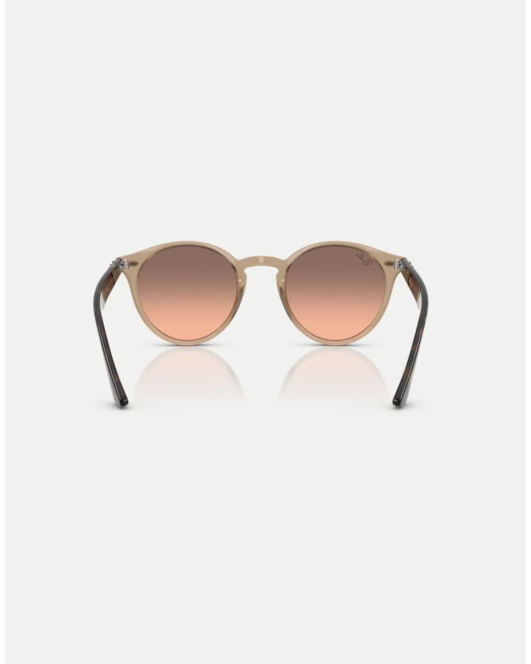Ray-Ban White Round Sunglasses