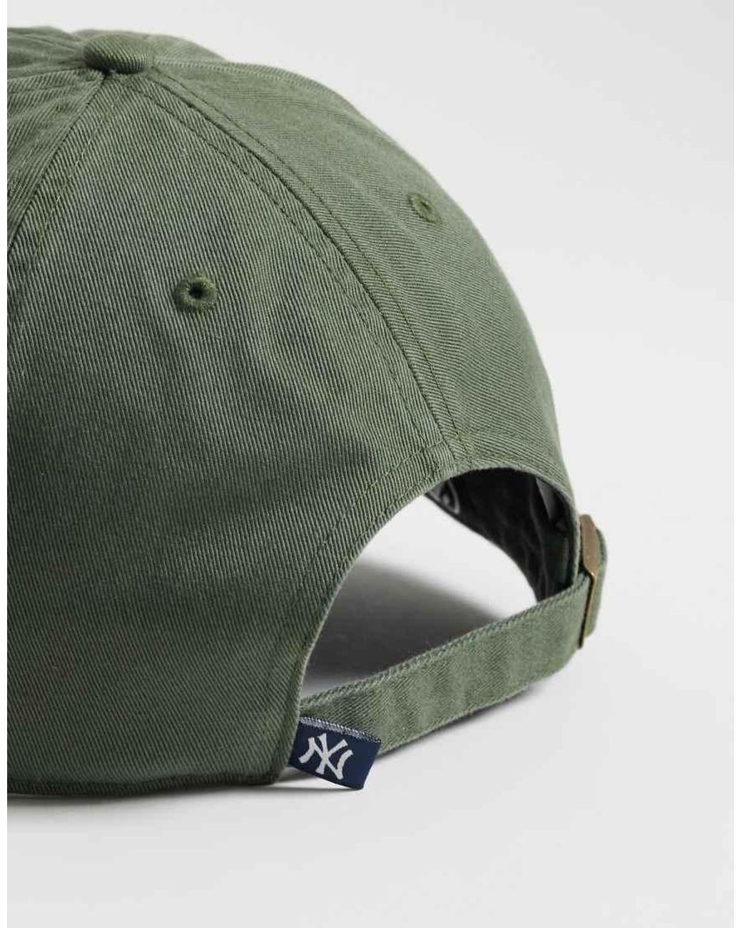 '47 Green Ny Yankees Clean Up Cap