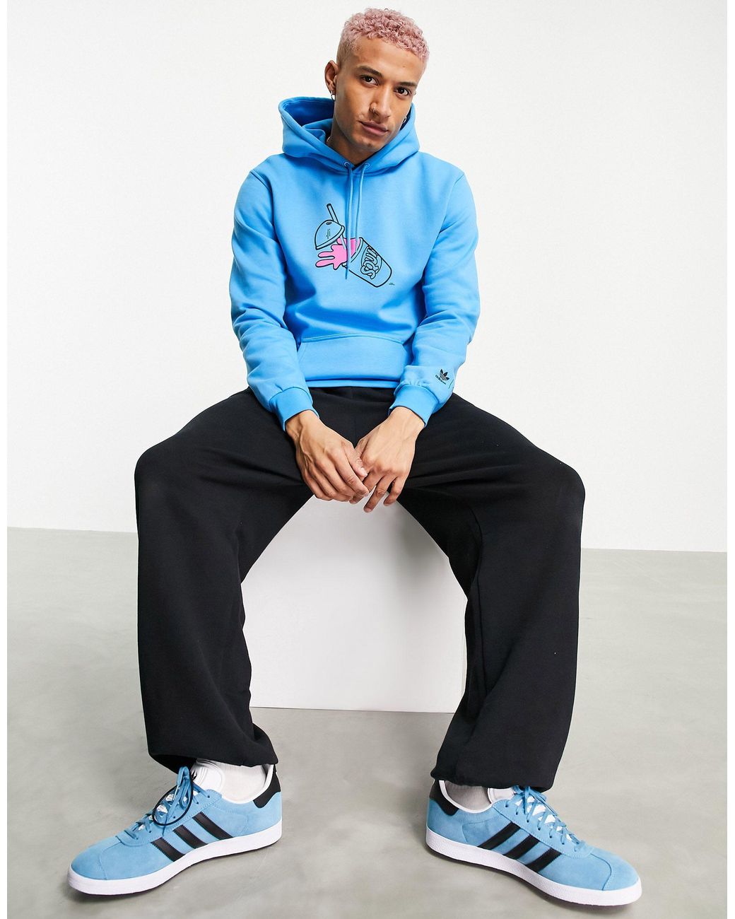 adidas originals x the simpsons squishee hoodie