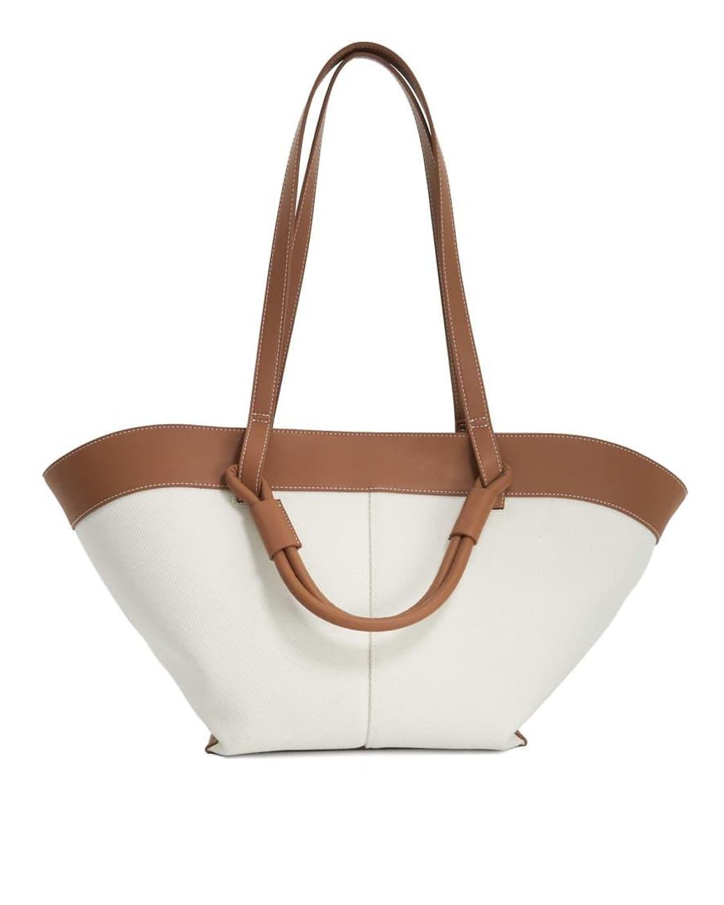 Dune White Daylight Shopper Bag