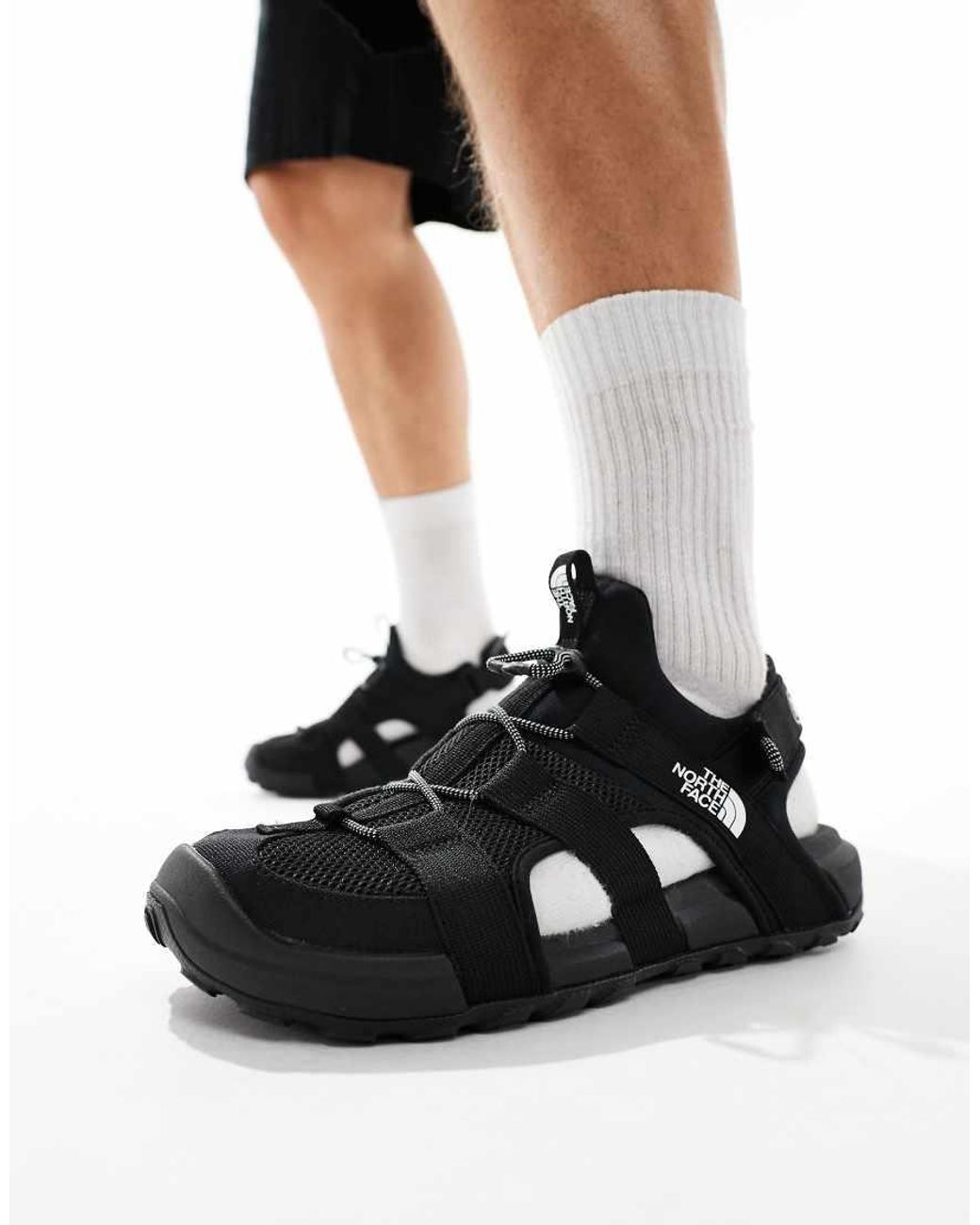 The North Face Black Explore Camp Moc Sandal for men