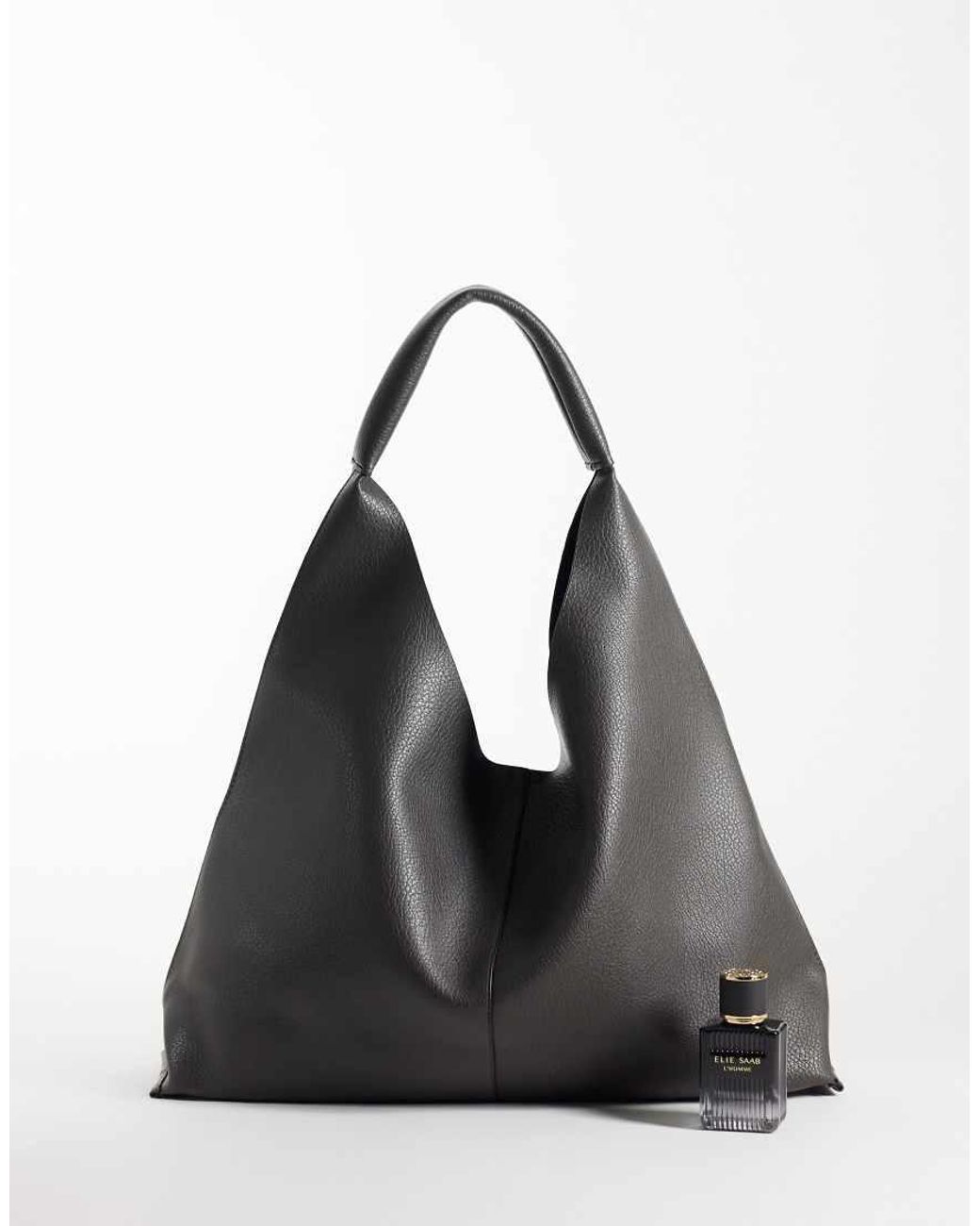 Borsa Tote Oversize Morbida di ASOS in Black da Uomo