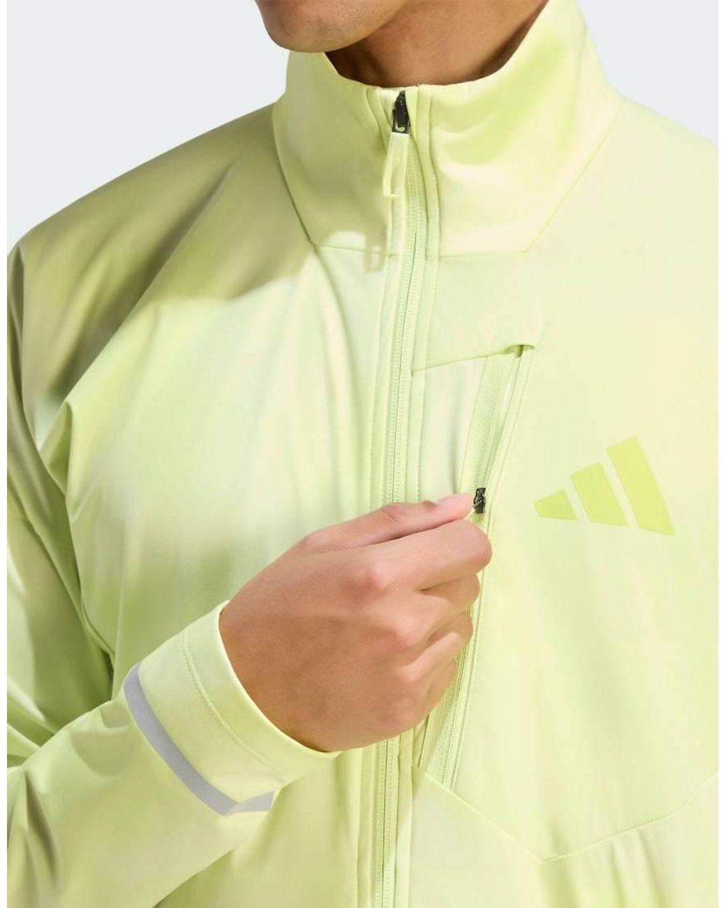 Adidas Originals Yellow Terrex Xperior Cross Country-Ski Softshell Jacket for men