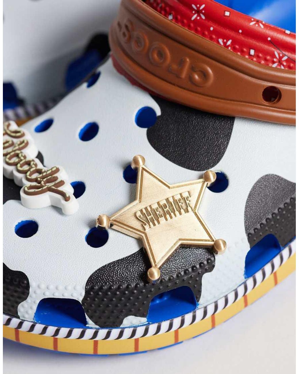 CROCSTM Unisex Disney Toy Story Woody Classic Clogs-blue