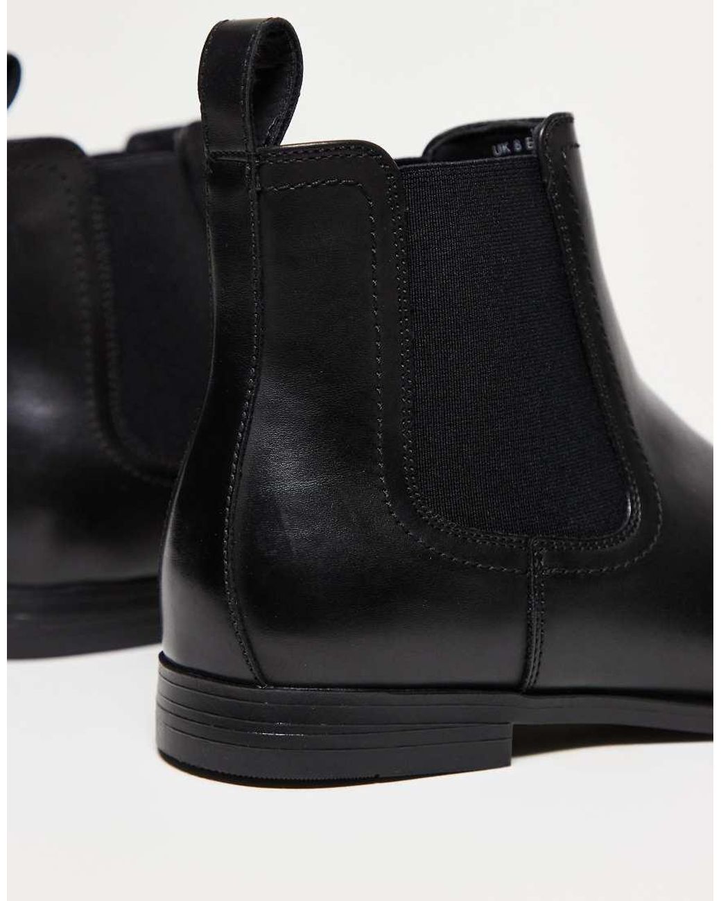 ASOS Black Chelsea Boots for men