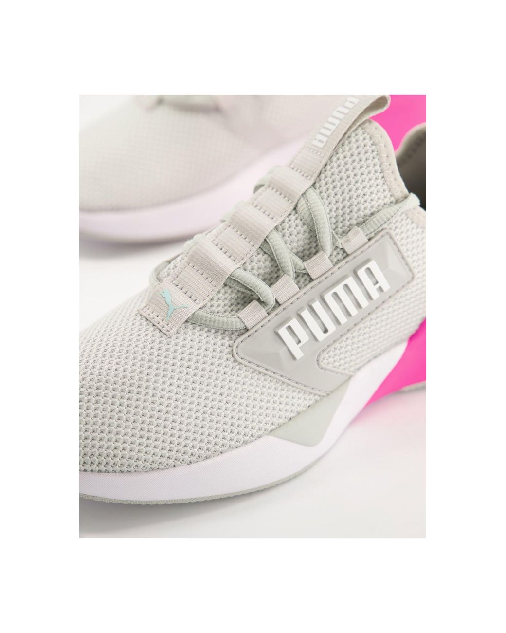 Puma grey pink deals