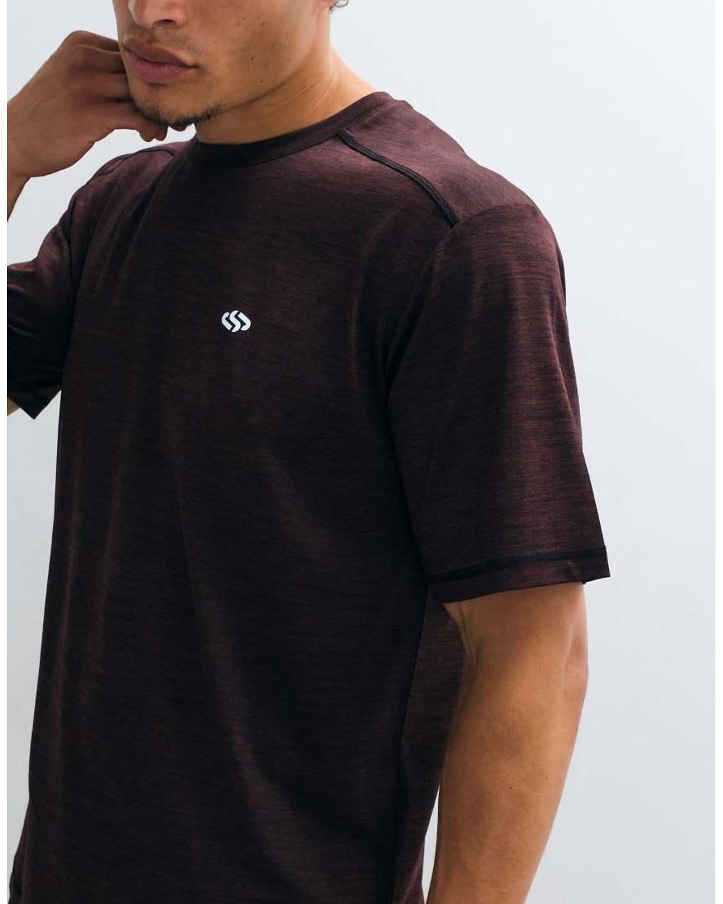 Jack & Jones Blue Sports Lightweight Training T-Shirt for men
