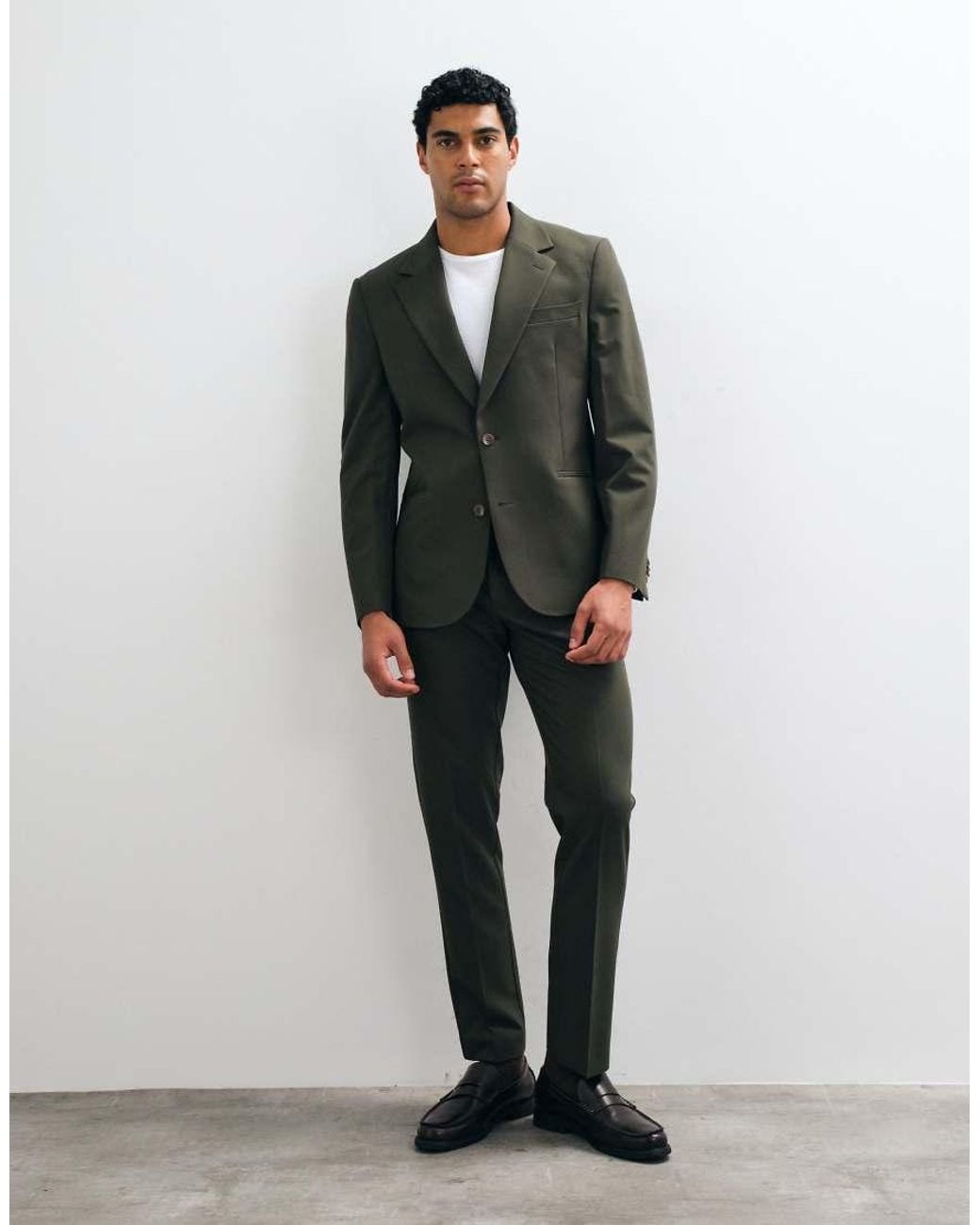ASOS Multicolor Crease Resistant Slim Suit Jacket for men