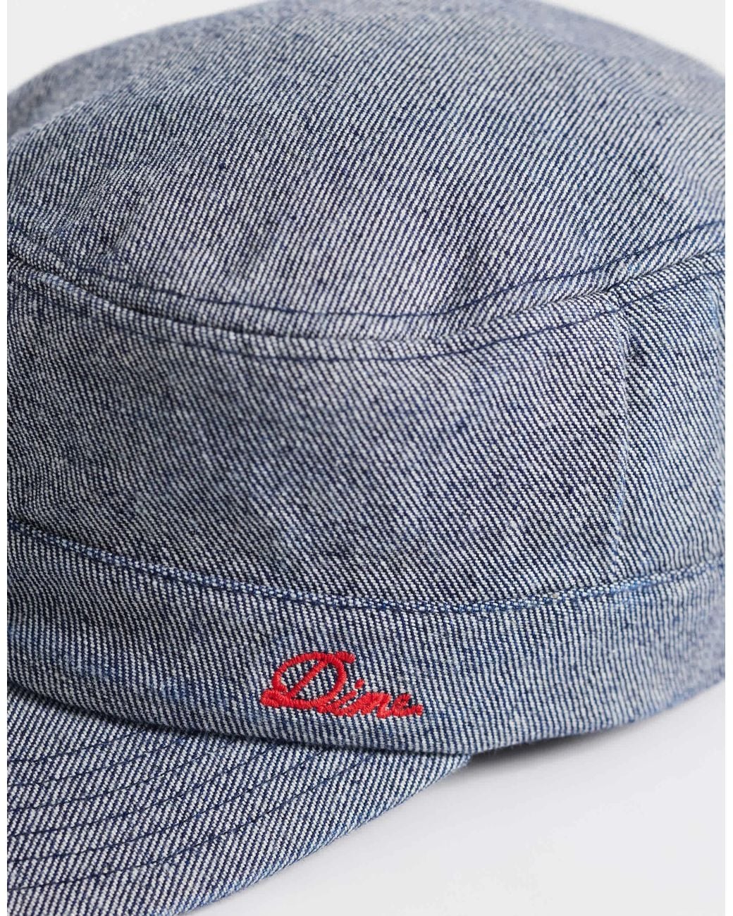 Dime Denim painter mini-script-logo-cap in Blue für Herren