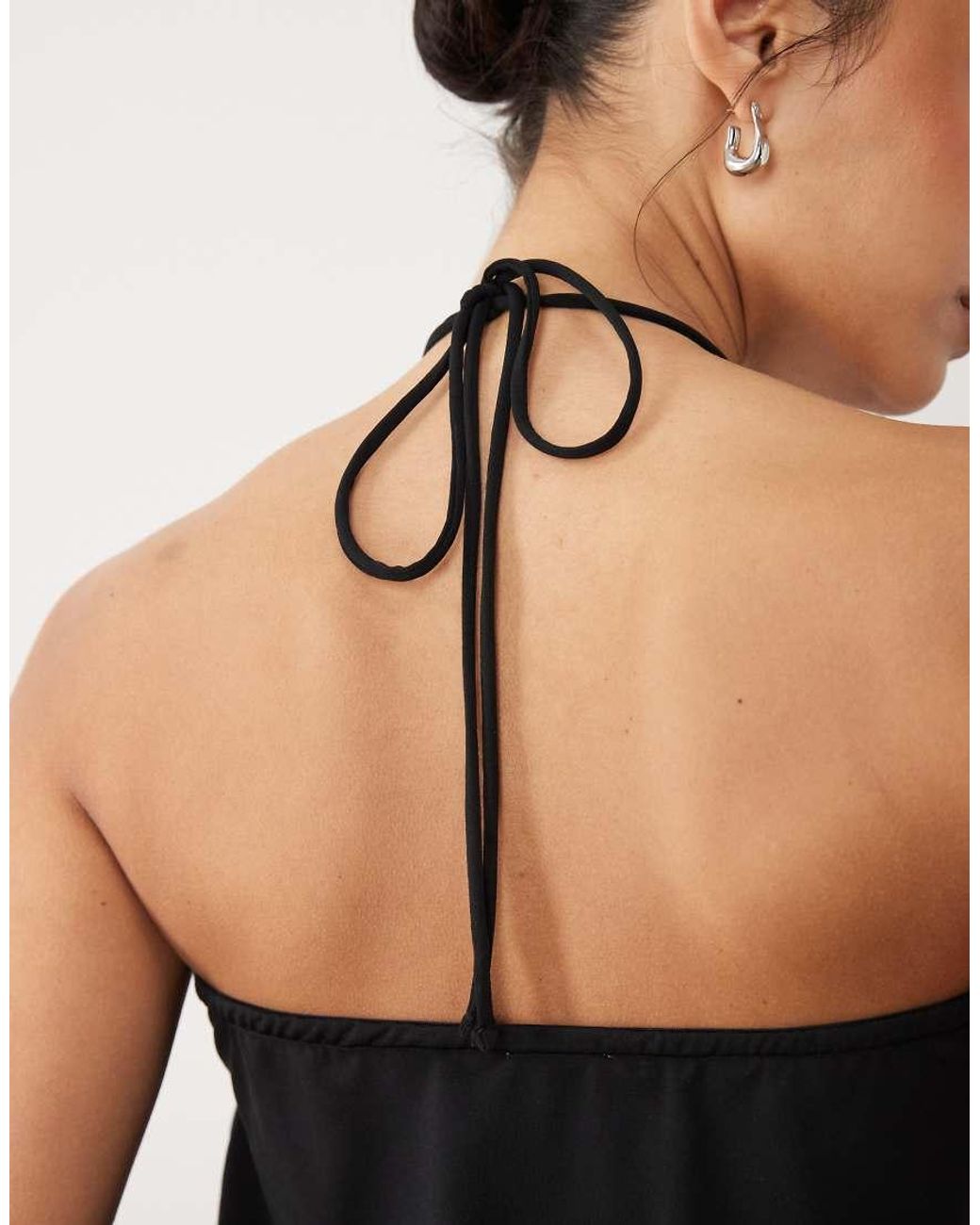 Cotton On Black Kaity Halter Mini Dress