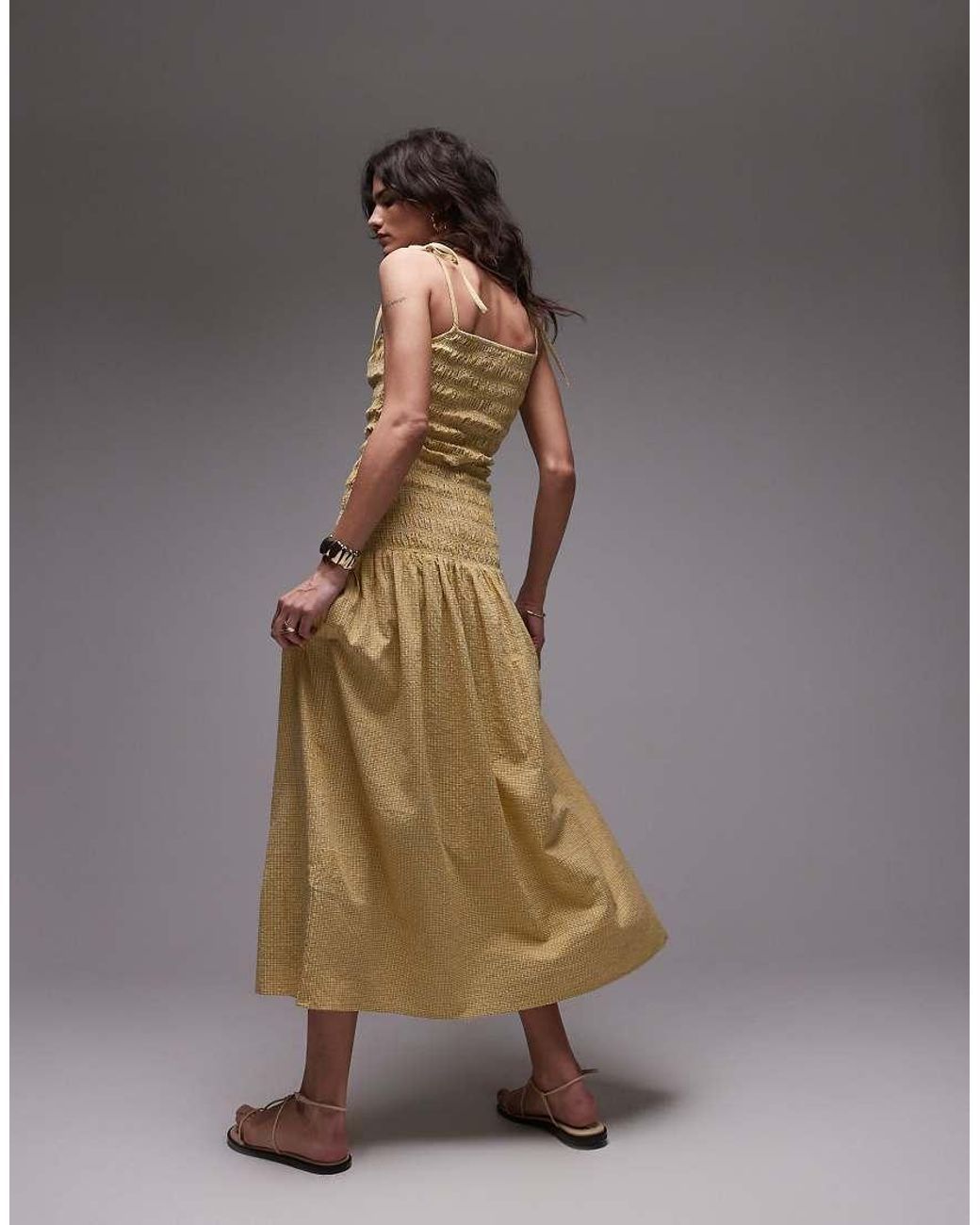 Cami di TOPSHOP in Yellow