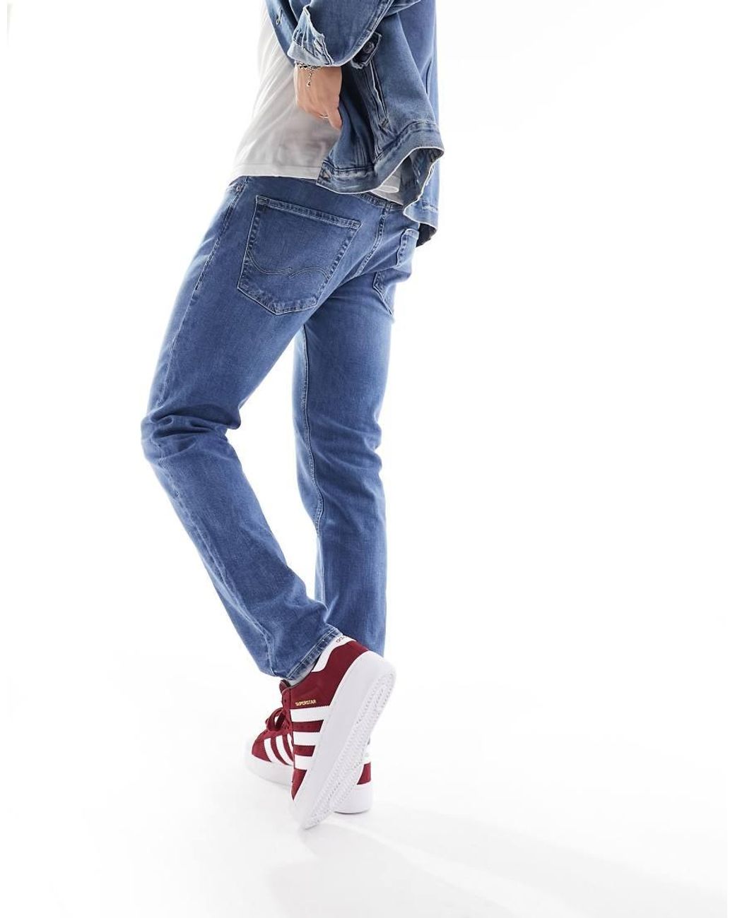 Jack & Jones Blue Essentials Mike Tapered Fit Jean for men
