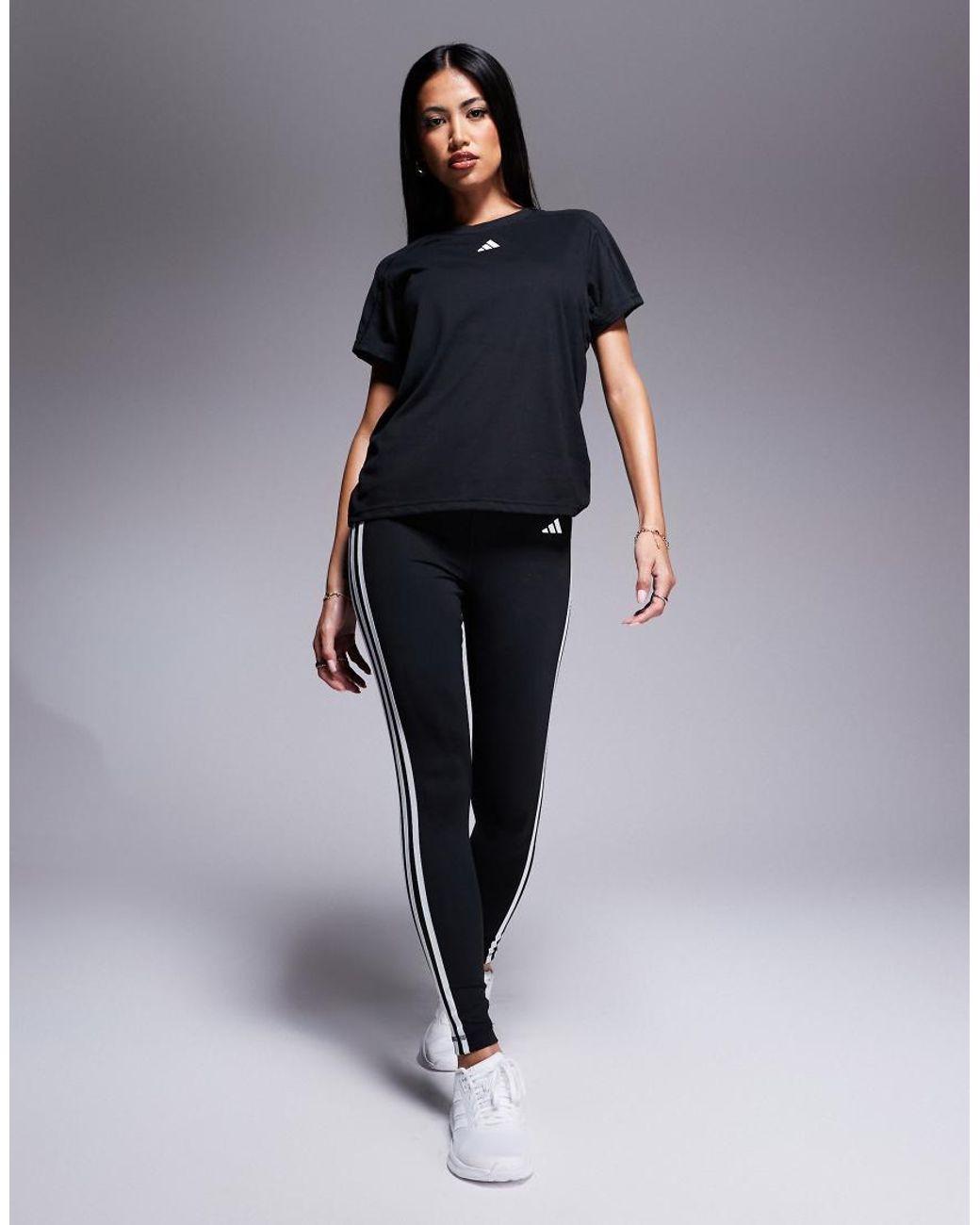 Adidas Originals Black Adidas Training Train Essentials T-shirt