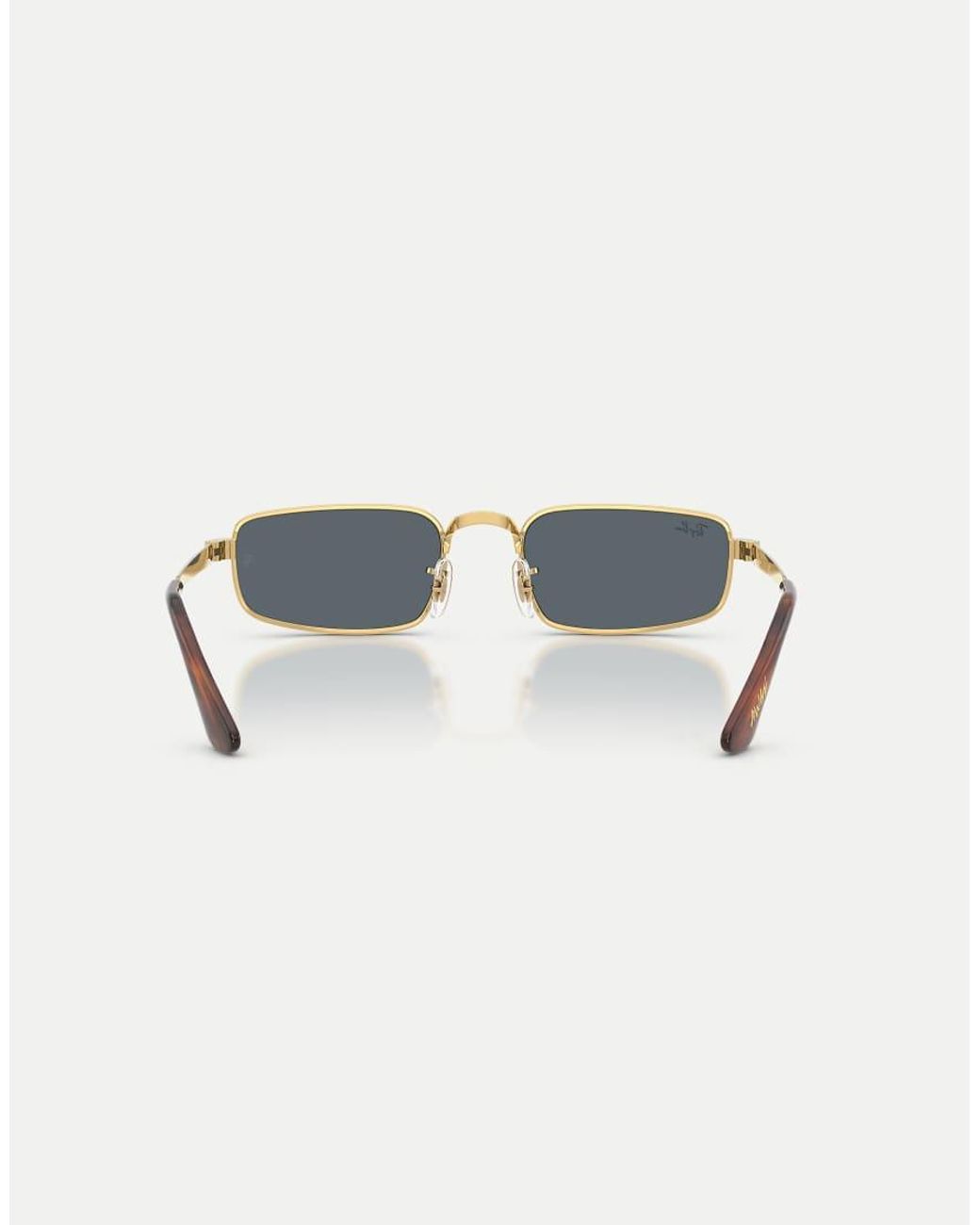 Ray-Ban Blue Rb3927 Rectangle Sunglasses With Lens