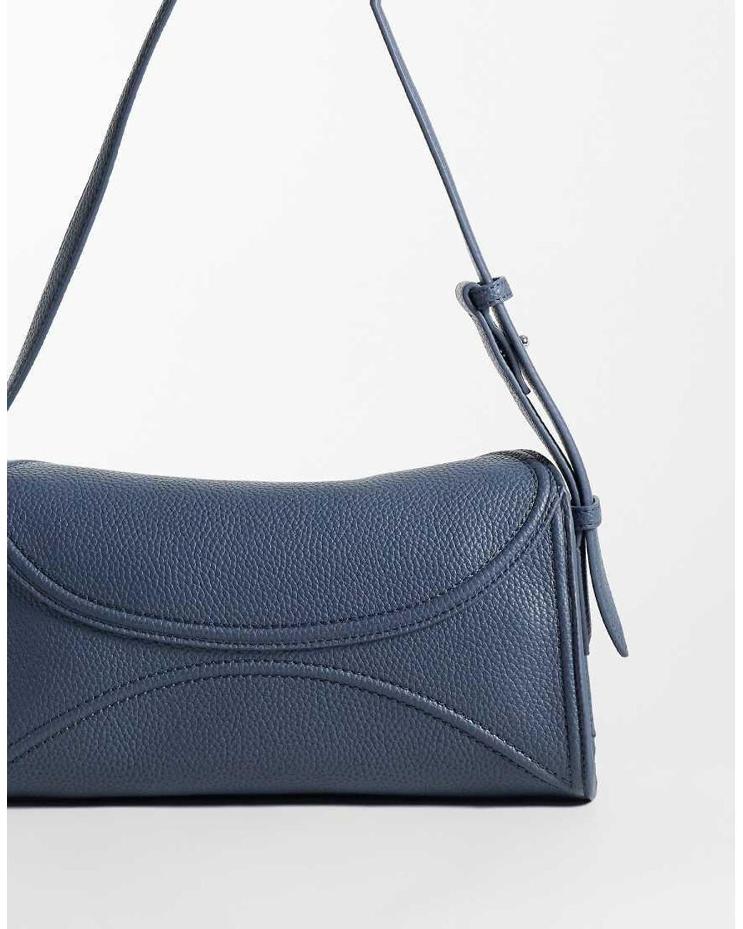 Lacoste Blue Everyday Club Flap Shoulder Bag