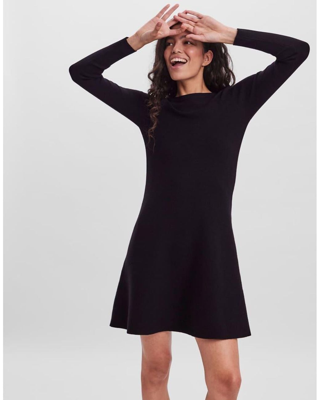 Vero Moda Black Knitted Dress