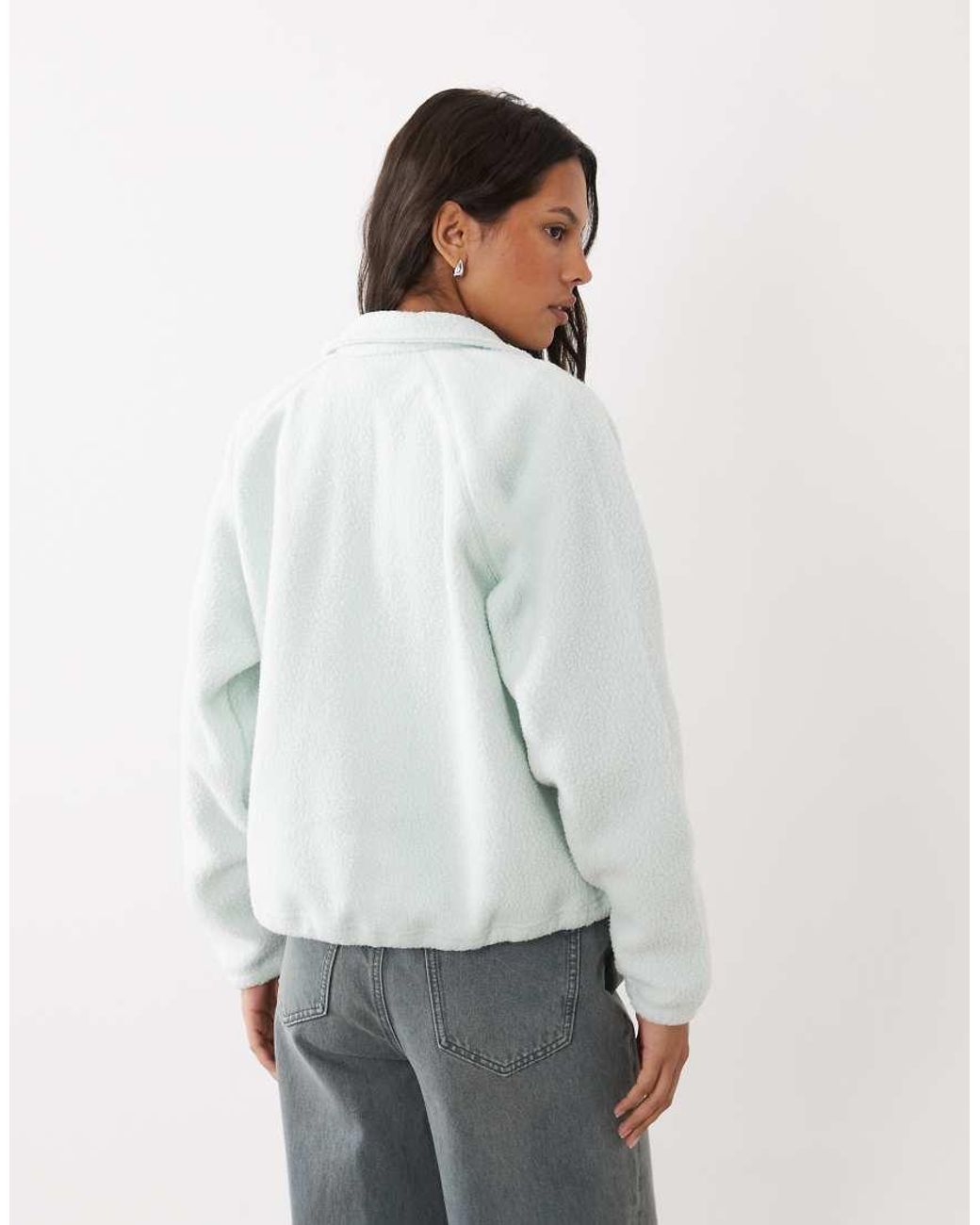 Columbia Gray Jasper Ridge Pebbled Full Snap Fleece