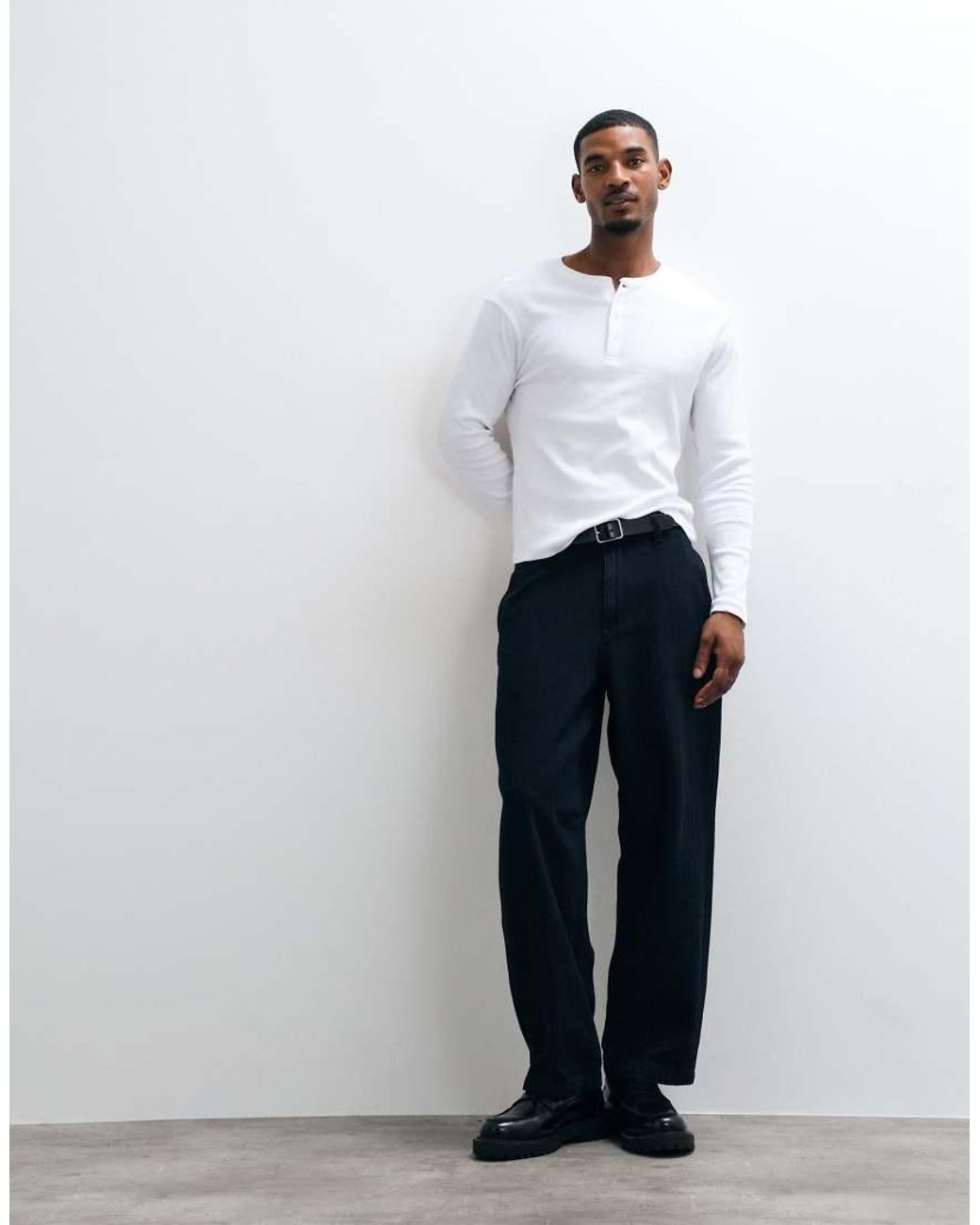 ASOS Red Loose Jeans for men