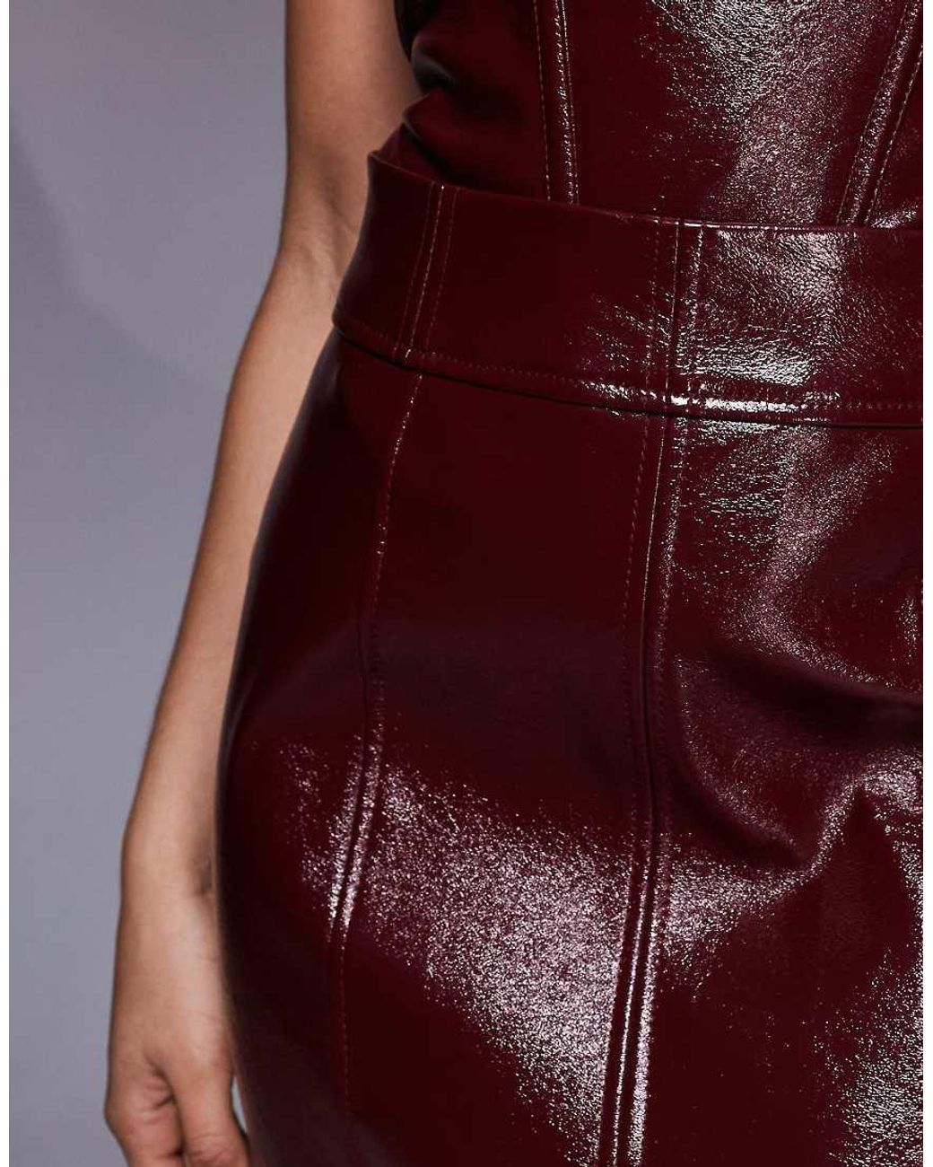 ASOS Purple Asos X The Sourced Collection Maxi Skirt