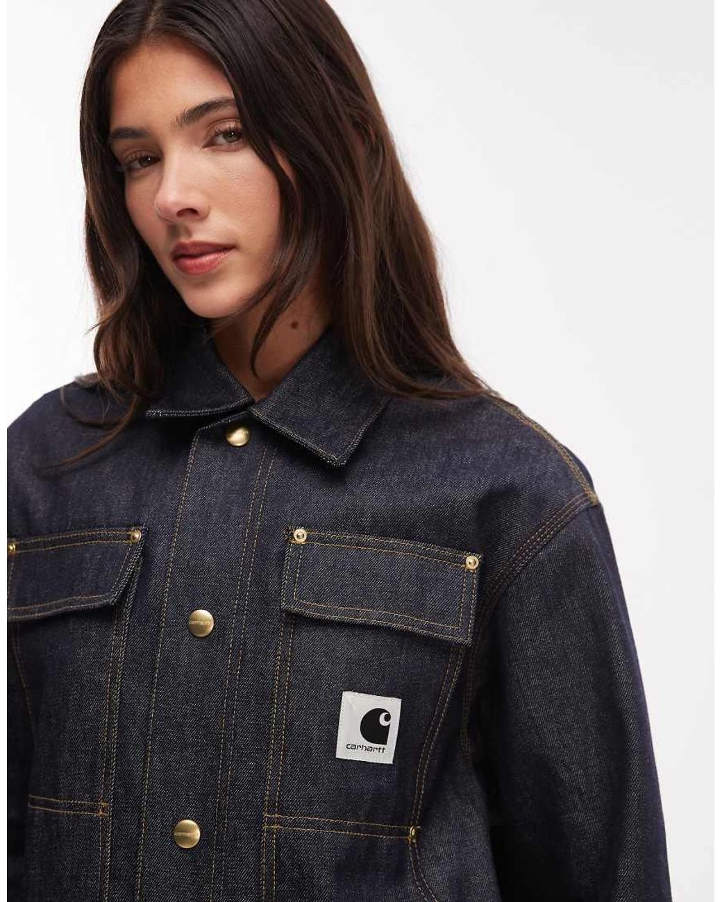 Carhartt Black Og Arctic Co-ord Rigid Denim Jacket