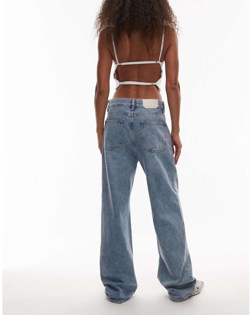 AllSaints Blue Brooklyn Jean