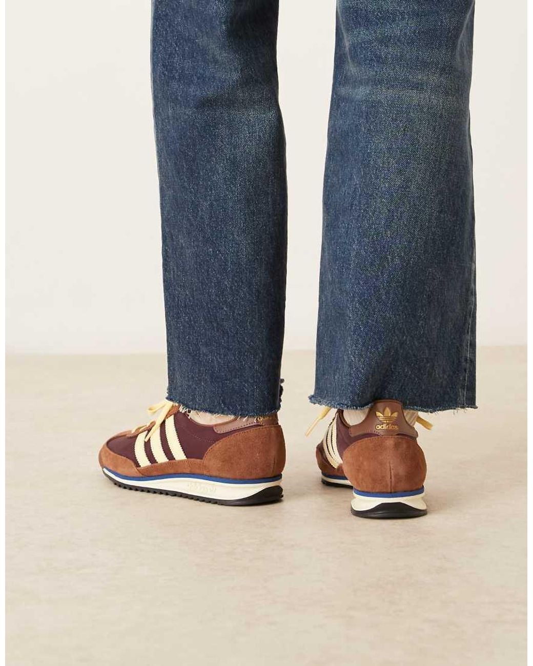 Adidas Originals White Sl 72 Og Trainers