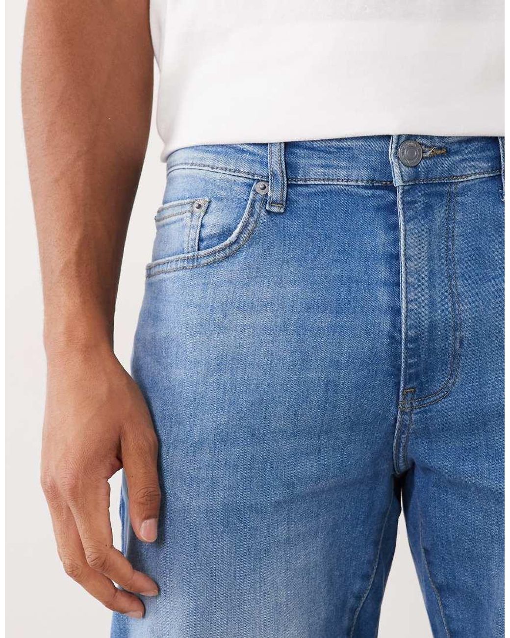 Only & Sons Black Weft Regular Fit Jeans for men