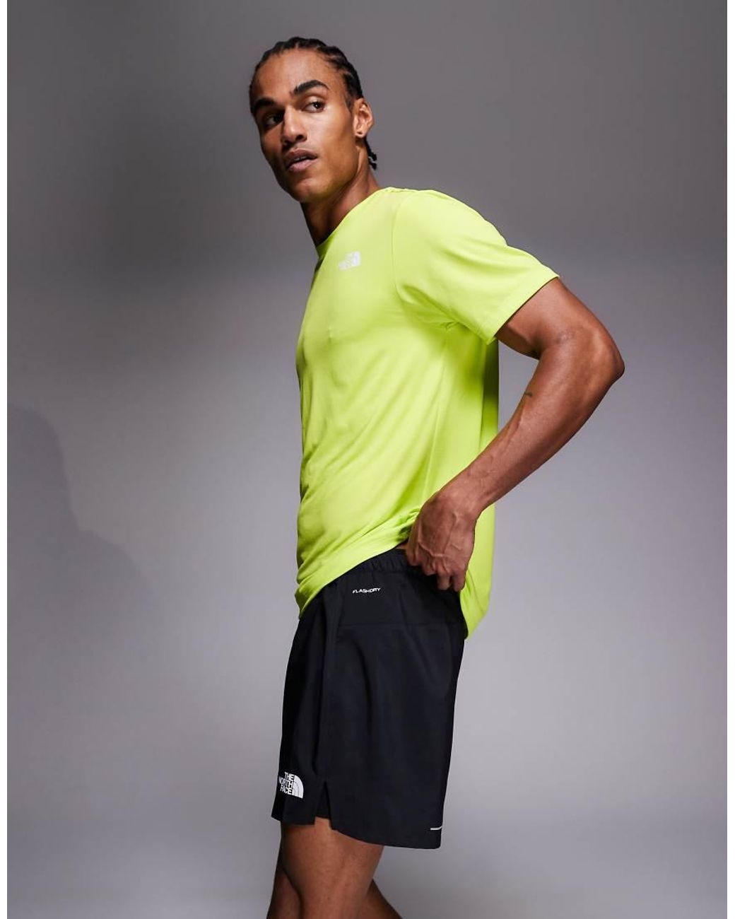 The North Face Green Lightbright 2in1 5" Short for men
