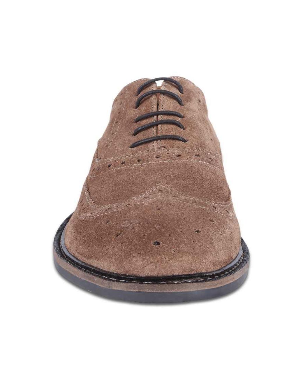 Thomas Crick Brown 'Waldew' Leather Oxford Formal Lace-Up Shoes for men