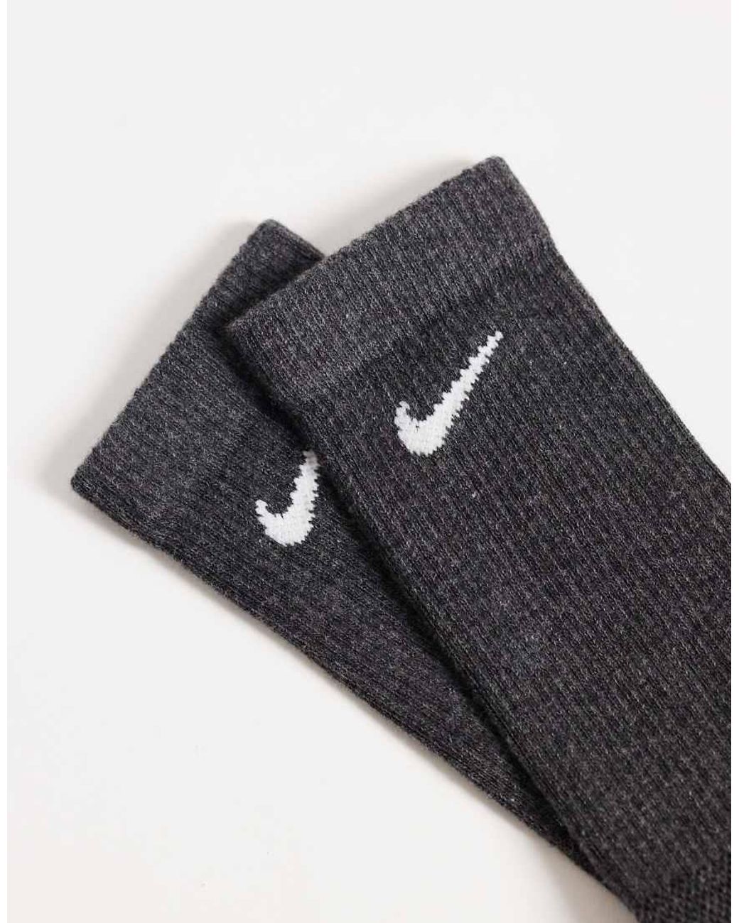Nike Everyday Set Van 6 Sokken Met Ronde Hals in het White voor heren