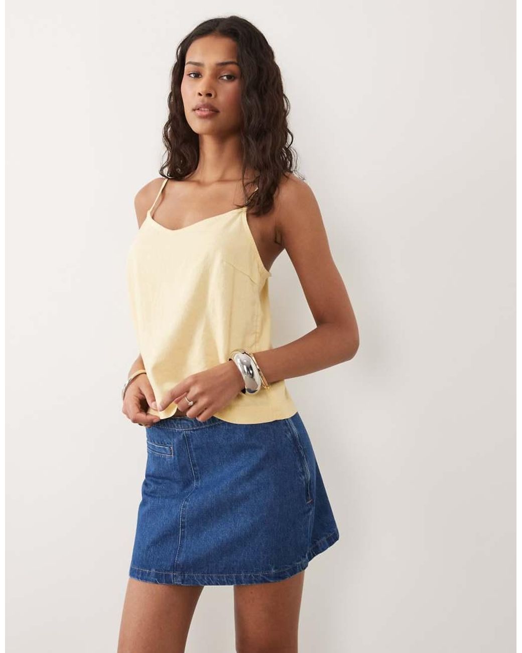 ASOS Mini Rok in het Blue