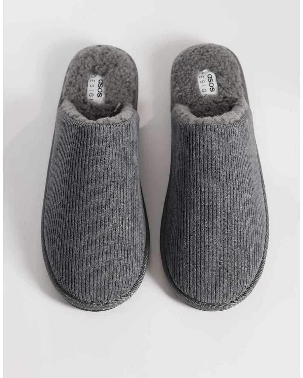 ASOS Gray Mule Slippers for men