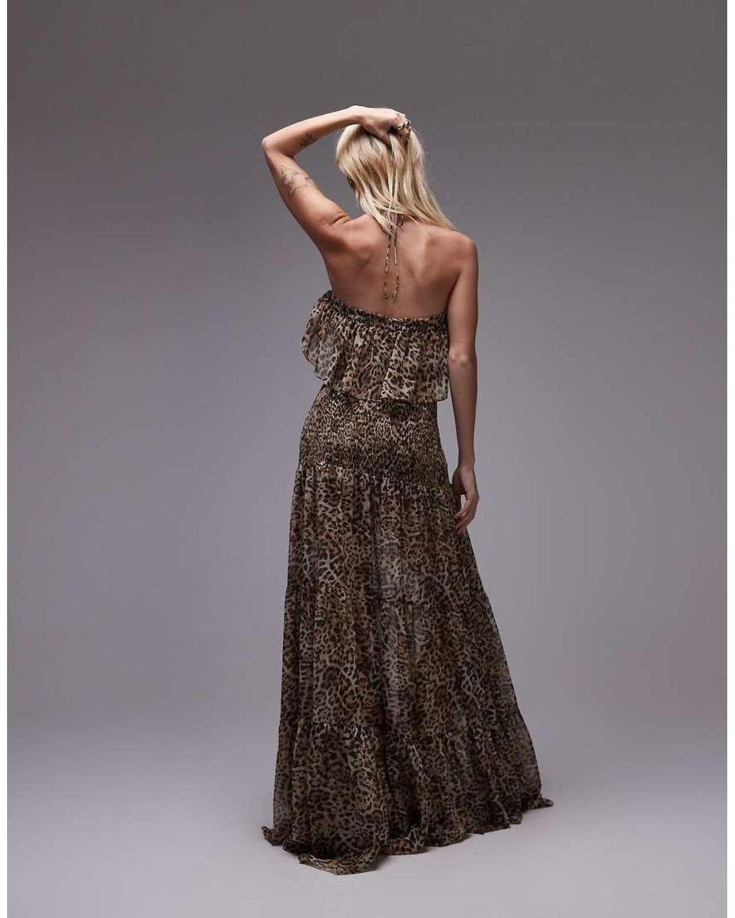 white christmas dresses Kaia Sheer Bottom Long Dress Black / S main image 0