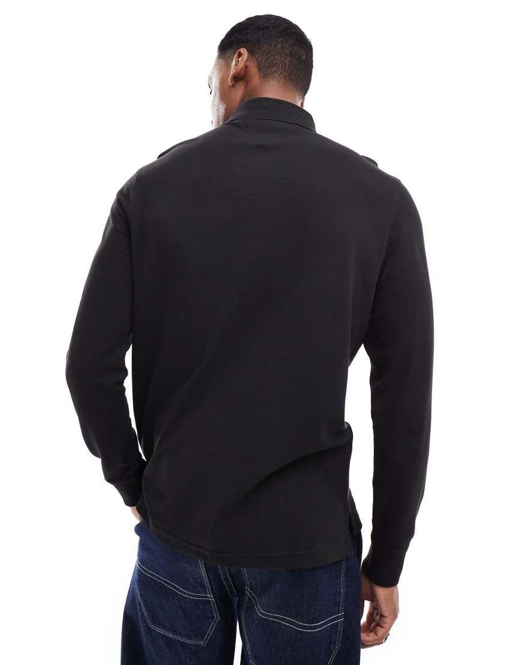 Tommy Hilfiger Blue 1985 Regular Long Sleeve Polo Shirt for men