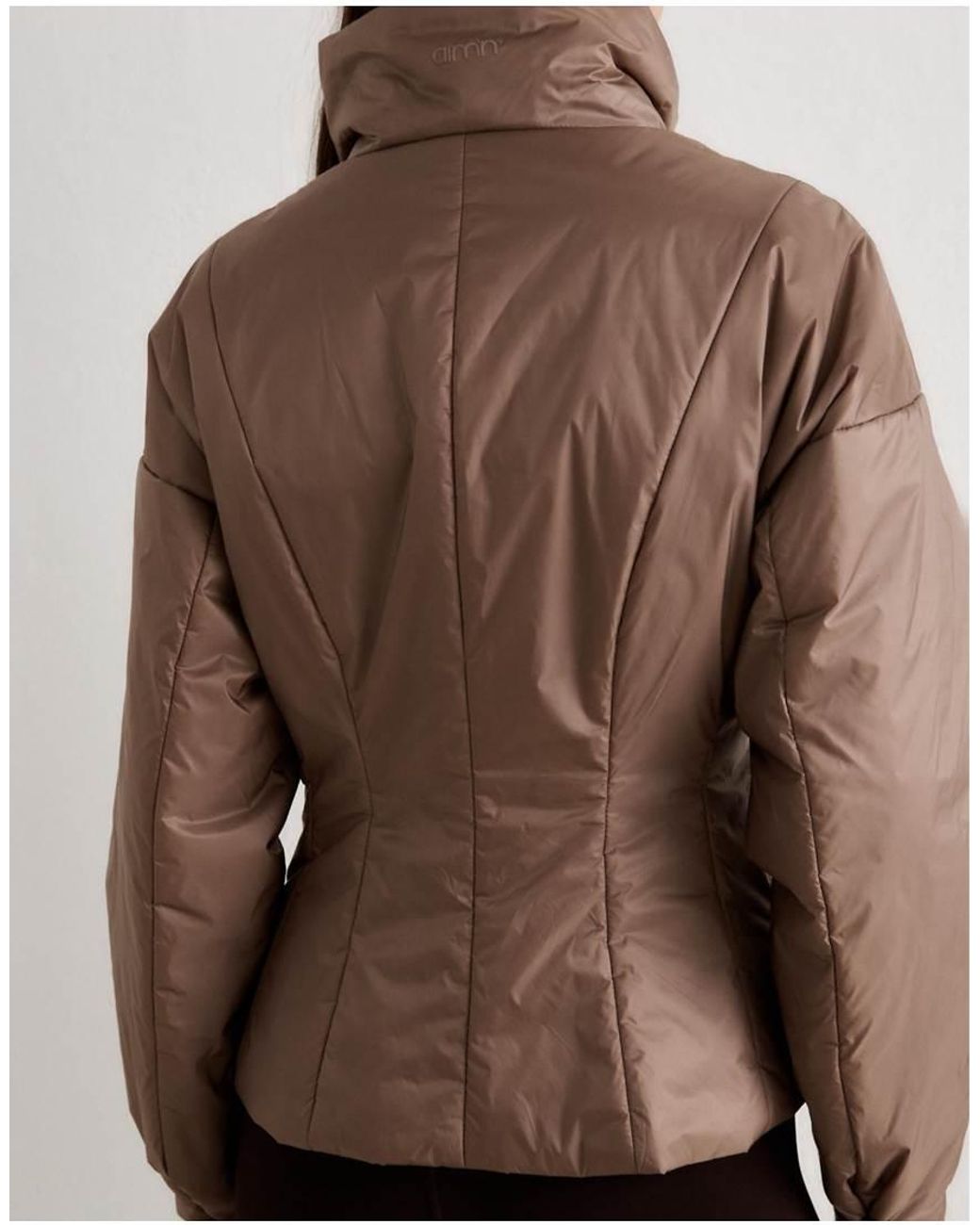 Aim'n Natural Espresso Padded Jacket