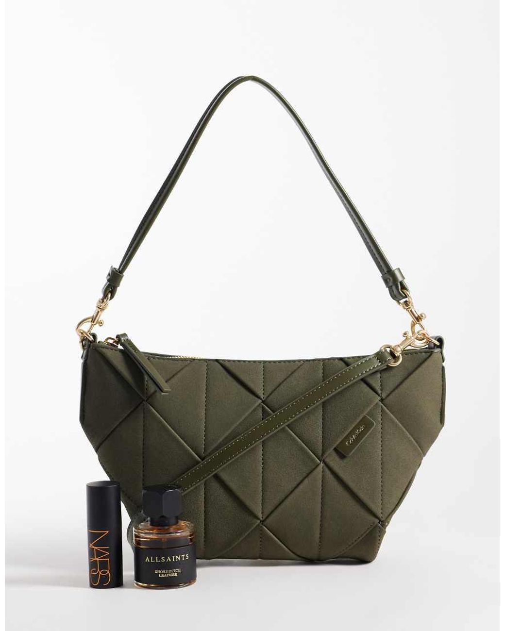 Borsa A Spalla di Calvin Klein in Gray