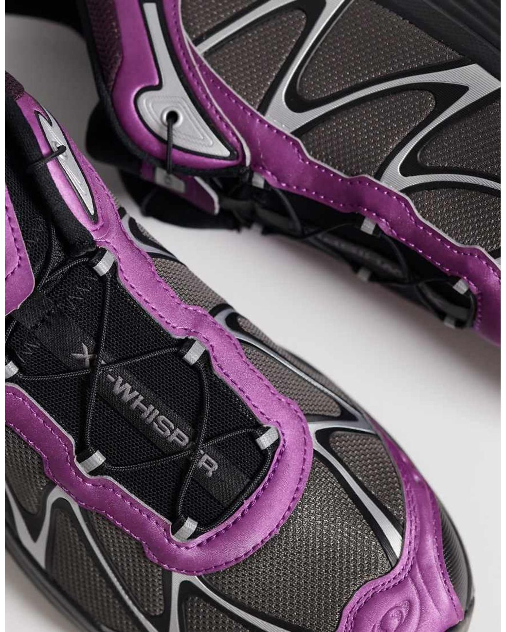 Salomon Gray Xt-whisper Iridescent Trainers