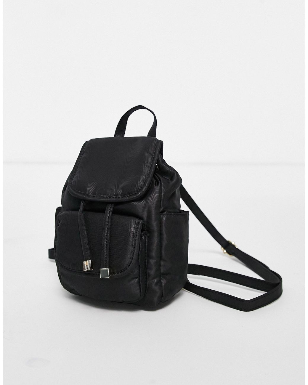 topshop black backpack