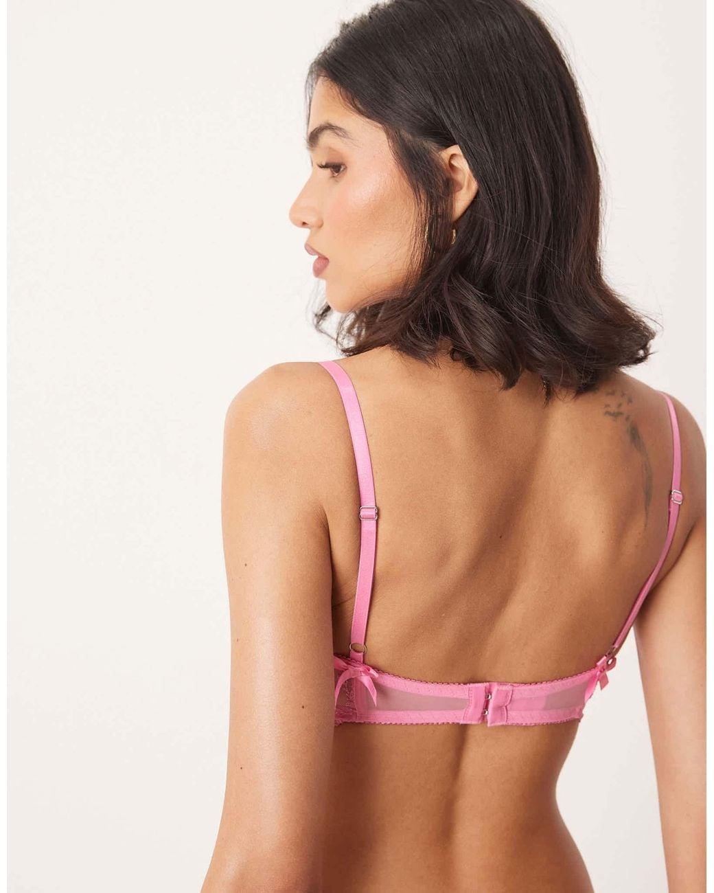 KAT THE LABEL Brown Sofia Underwire Bra