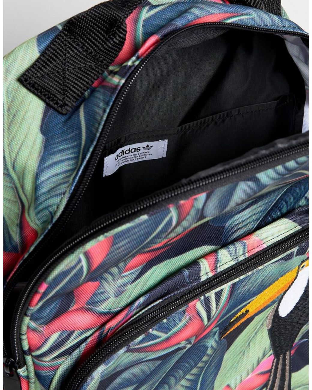 adidas Originals Originals Backpack In Tropical Print | Lyst