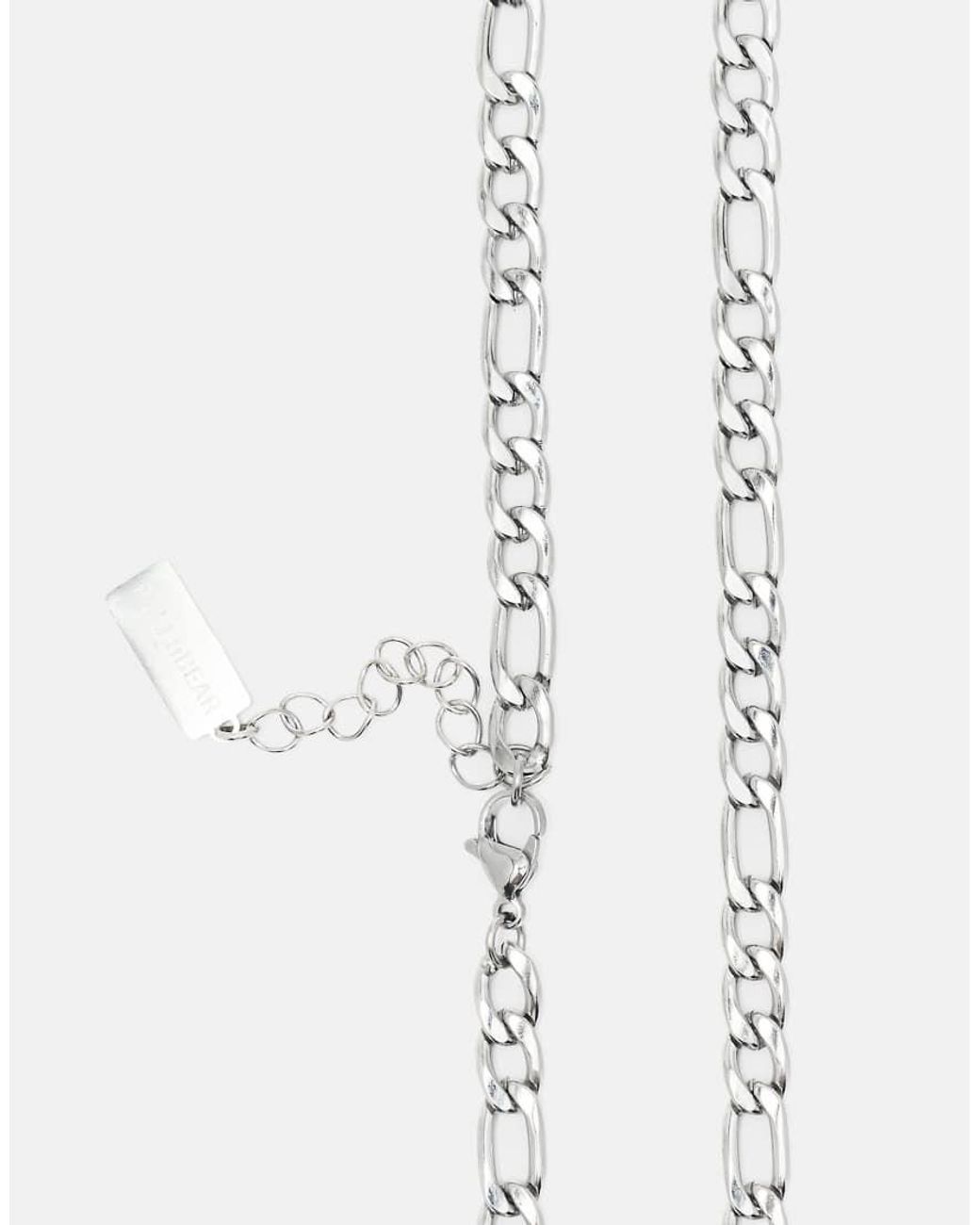 Pull&Bear White 3-pack Of Chain Necklaces for men