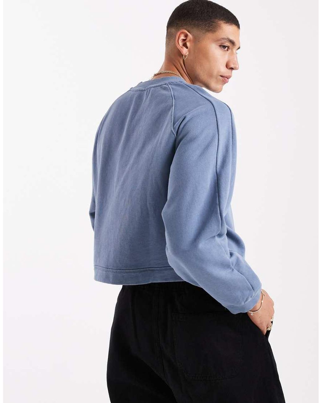 Quiksilver Blue Uni Pullover Sweatshirt