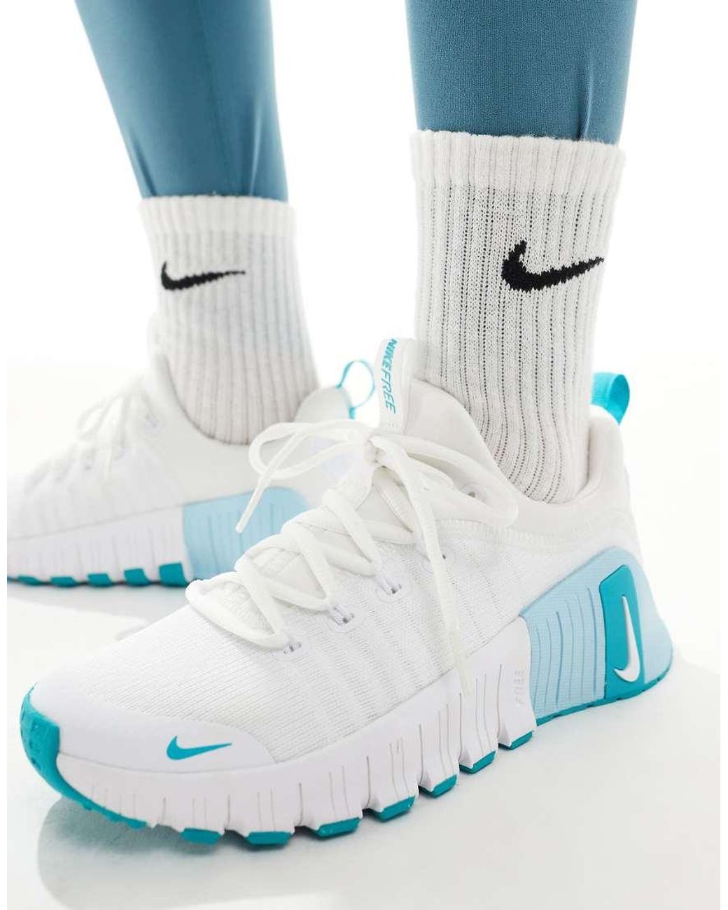 Nike Blue Free Metcon 6 Trainers