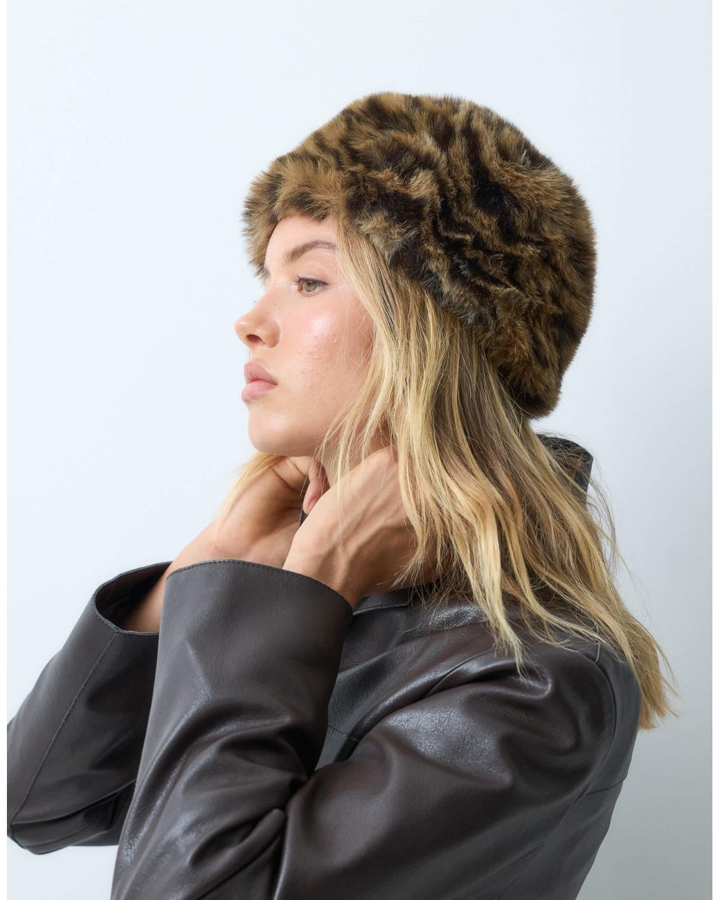ASOS Natural Kosakenhut