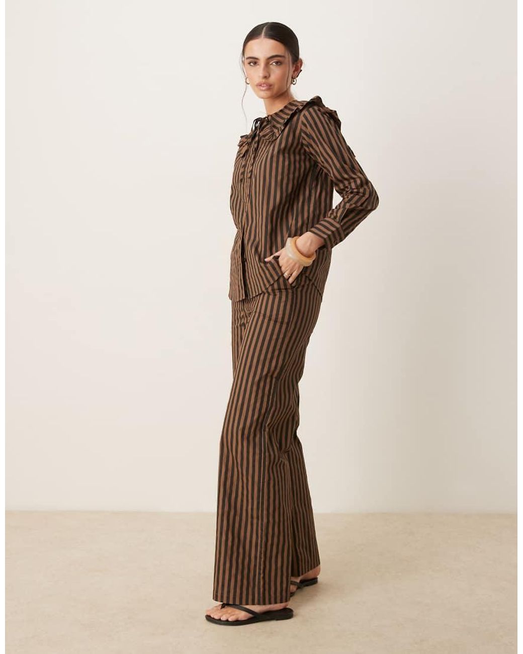 Glamorous Natural Wide Leg Pants